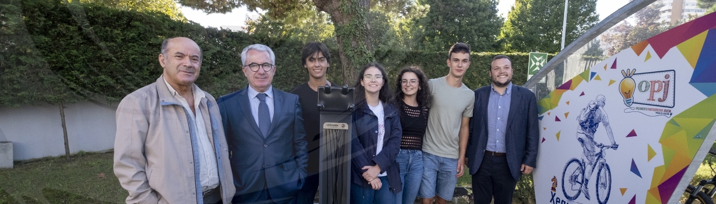 Câmara Municipal cumpre ideia de jovens poveiros e inaugura nova bike station na Escola Rocha Peixoto