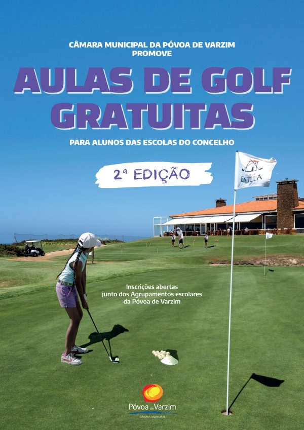Inscrições abertas para aulas de Golf gratuitas para crianças