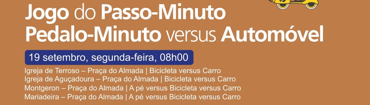 Jogo do Passo-Minuto, Pedalo-Minuto versus Automóvel