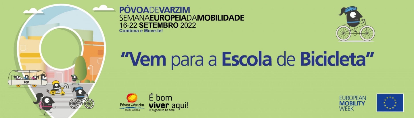 Município lança o desafio: venha para a escola de bicicleta