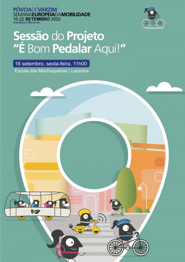 Sessão do Projeto "É Bom Pedalar Aqui!"