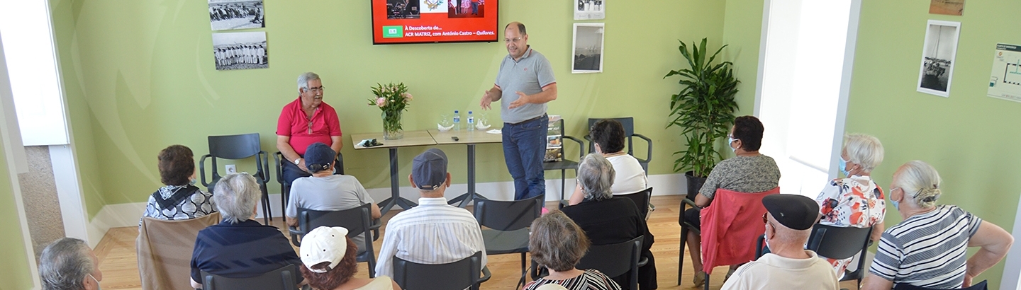 Utentes do Centro Ocupacional da Lapa sabem mais sobre a Associação Cultural e Recreativa da Matriz