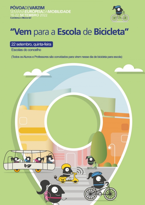 “Vem para a Escola de Bicicleta”