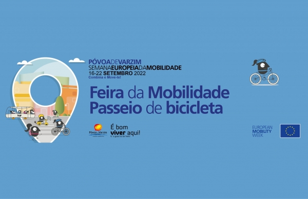 Venha conhecer a Feira da Mobilidade e passear de bicicleta pelas ciclovias da Póvoa de Varzim