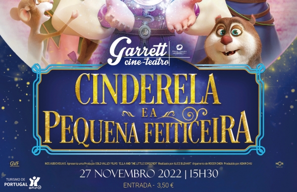 Filmes de Animação Infantil e Comédia Romântica no Garrett!