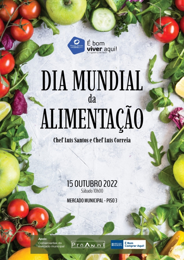 Cozinha ao vivo: Dia Mundial da Alimentação