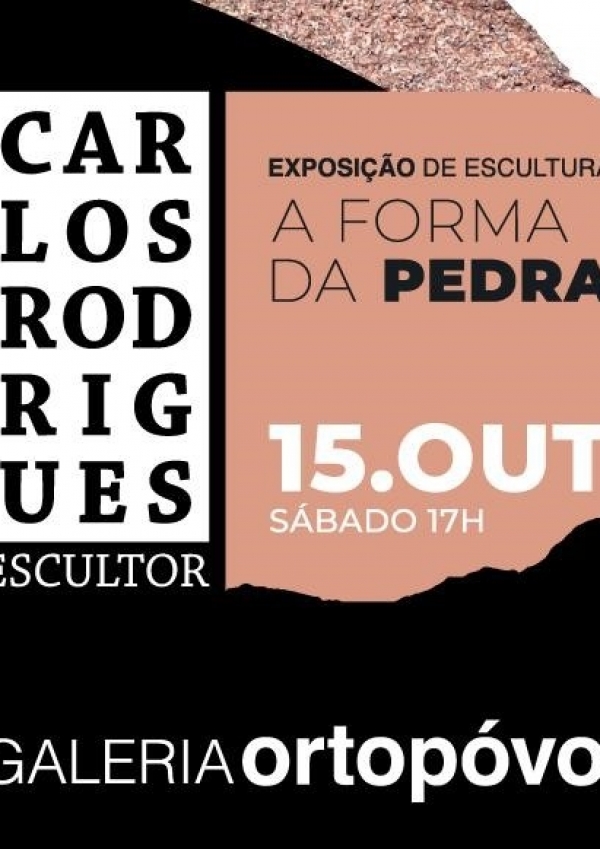 Exposição: "A forma da pedra"