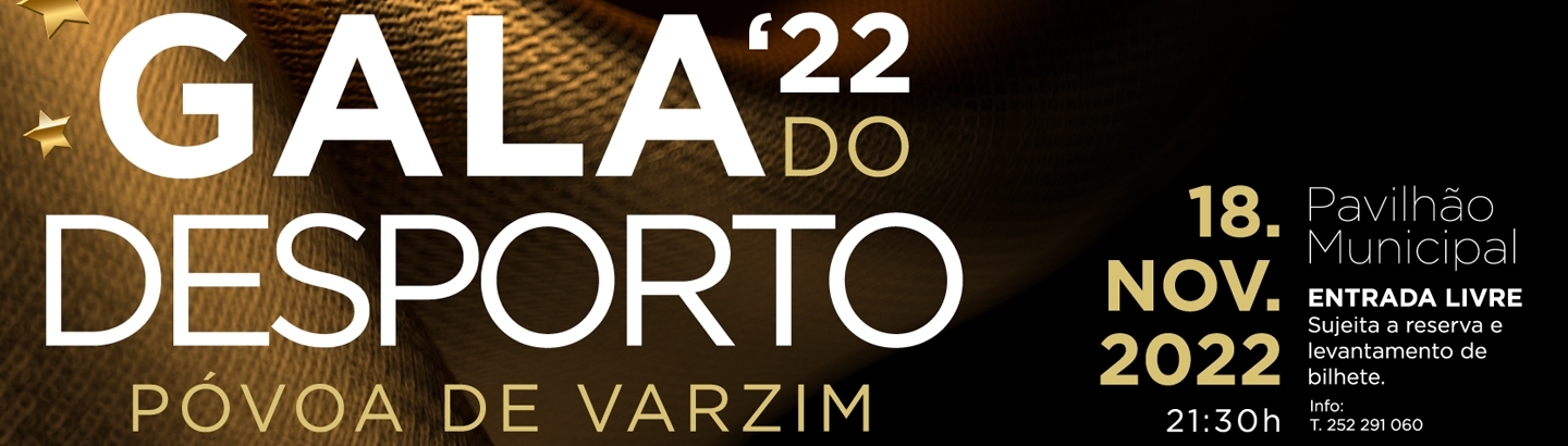 Contagem decrescente para a Gala do Desporto!