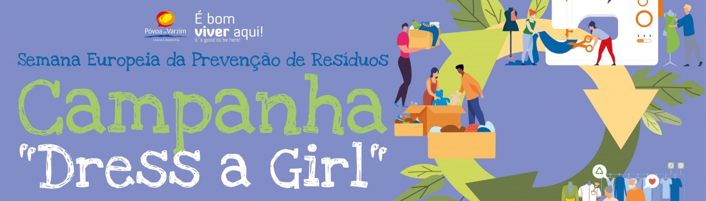 “Dress a Girl”: Seja solidário durante a Semana Europeia da Prevenção de Resíduos