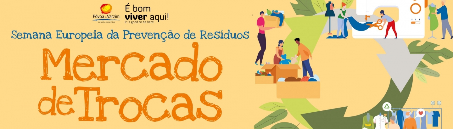 Visite o primeiro Mercado de Trocas da Póvoa de Varzim