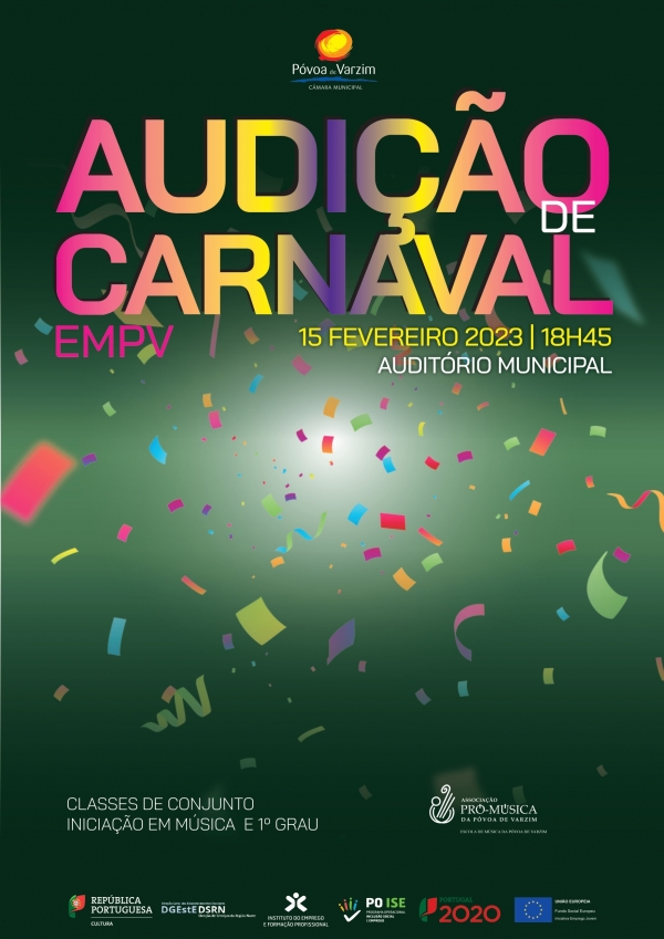 Audição de Carnaval EMPV