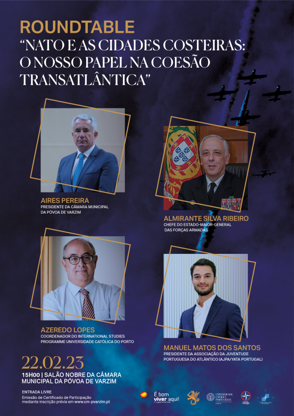 Roundtable “Nato e as cidades costeiras: O papel na coesão transatlântica”