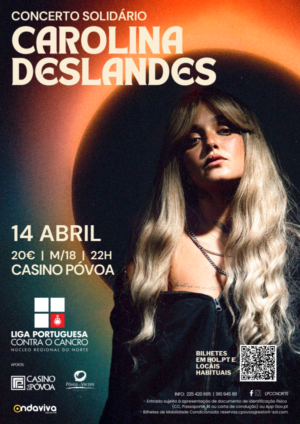 Concerto Solidário Carolina Deslandes