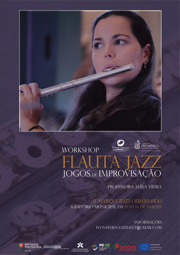 Workshop "Flauta Jazz - Jogos de Improvisação"