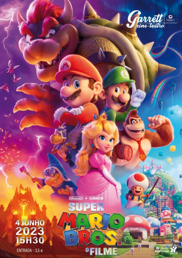 Cinema "Super Mário - O Filme"