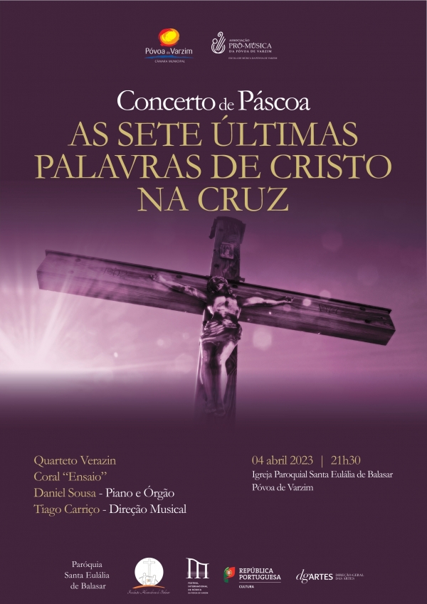 Concerto de Páscoa "As sete últimas palavras de Cristo na cruz"