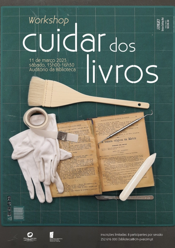 Workshop "Cuidar dos livros"