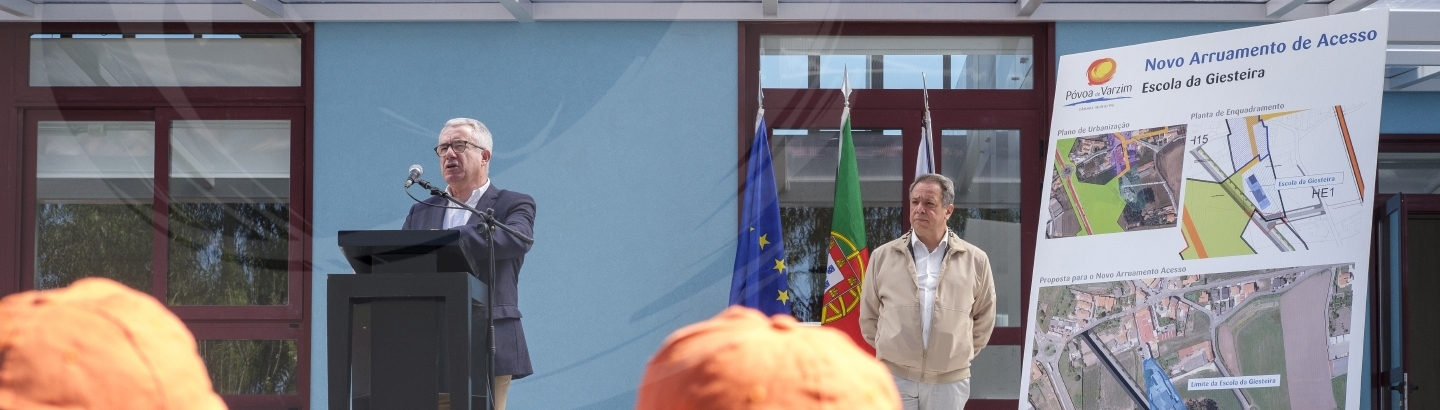 3º Período Escolar começa em grande com a inauguração da Escola da Giesteira