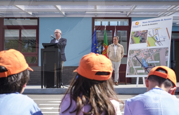 3º Período Escolar começa em grande com a inauguração da Escola da Giesteira