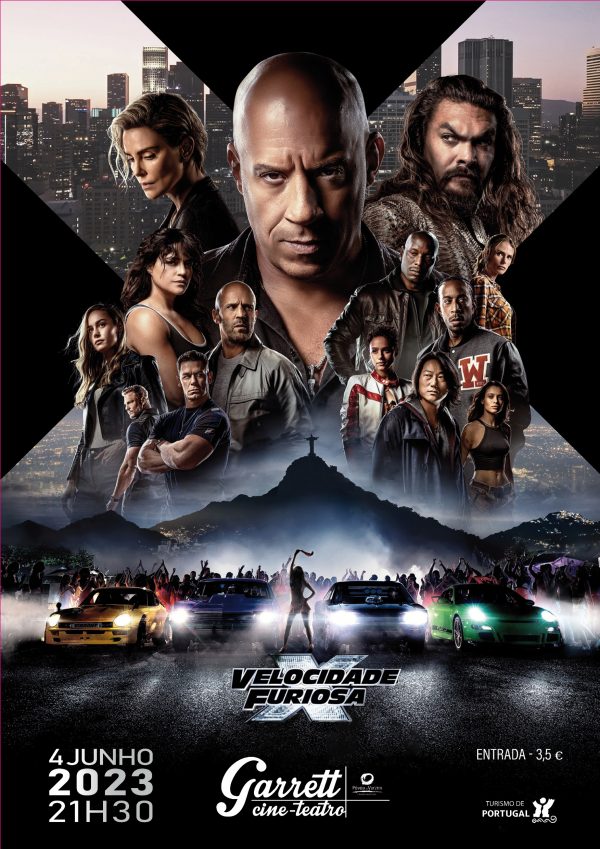 Cinema "Velocidade Furiosa X"