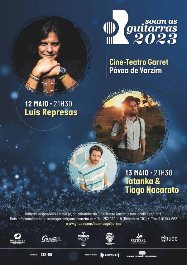 Soam as Guitarras: Luís Represas e Tatanka & Tiago Nacarato