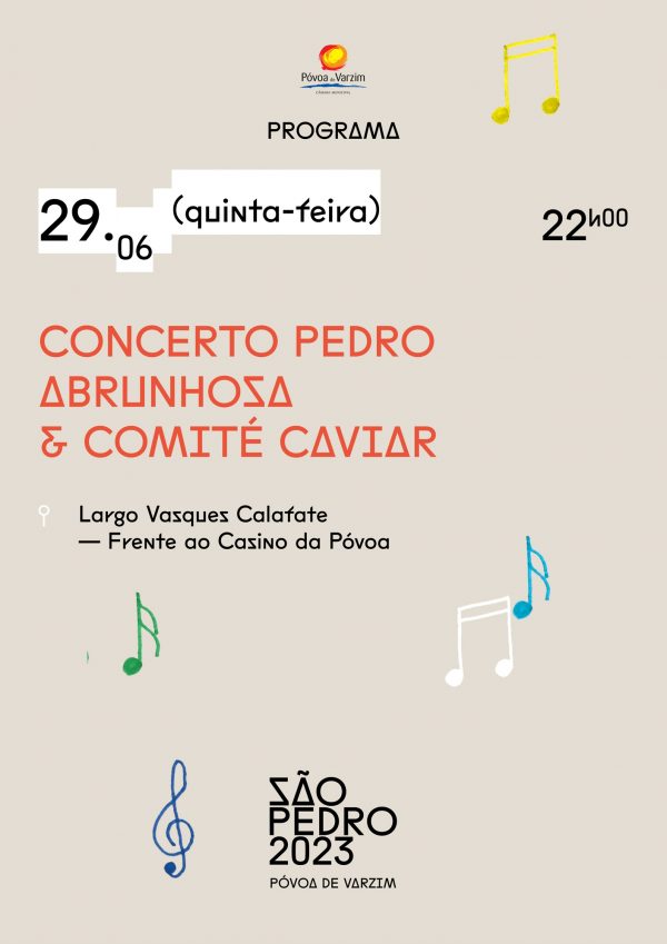 Concerto Pedro Abrunhosa & Comité Caviar