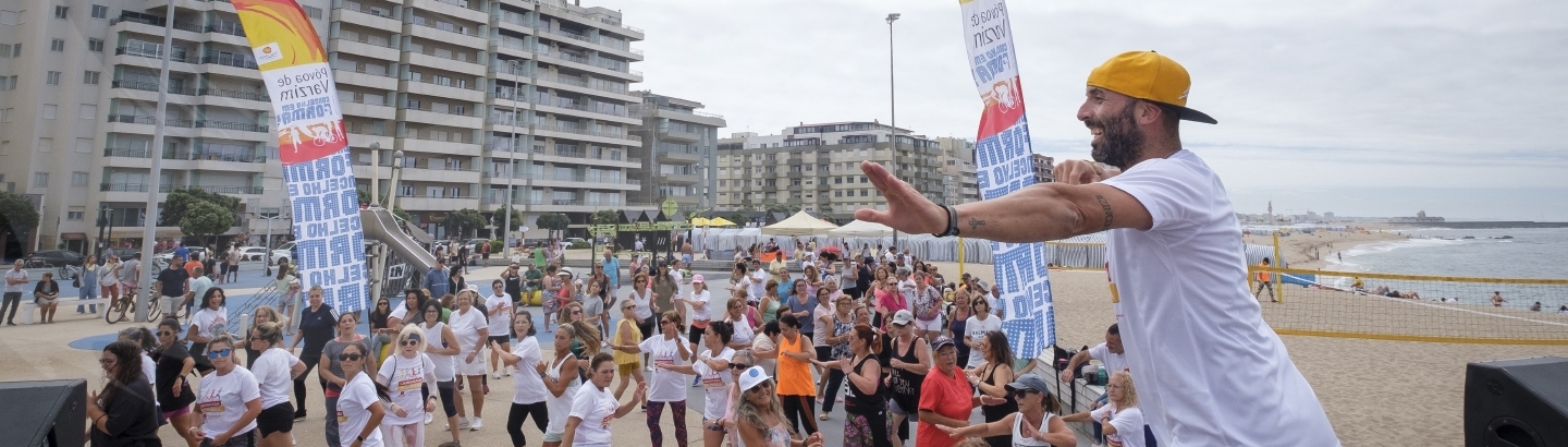 Póvoa de Varzim pratica desporto contra o cancro!