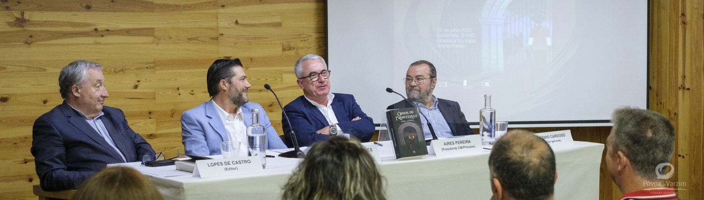 Intendente Ezequiel Rodrigues lança romance na Póvoa de Varzim