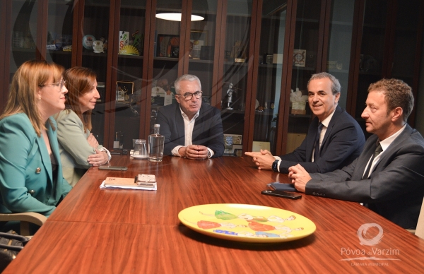 Presidente da Câmara Municipal recebe Diretor Executivo do SNS