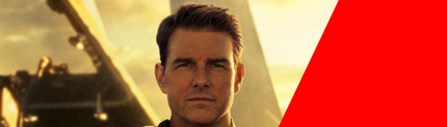 Logo à noite, há "Top Gun: Maverick" na Praça do Almada