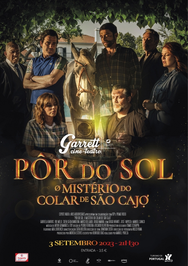 Cinema "Pôr do Sol: o Mistério do Colar de São Cajó"