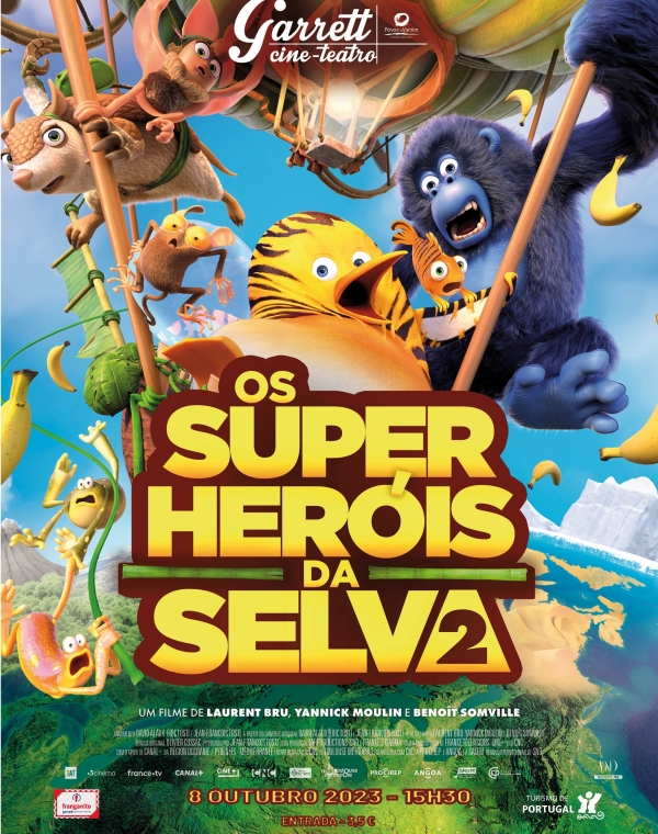 Cinema "Os Super-Heróis da Selva 2"