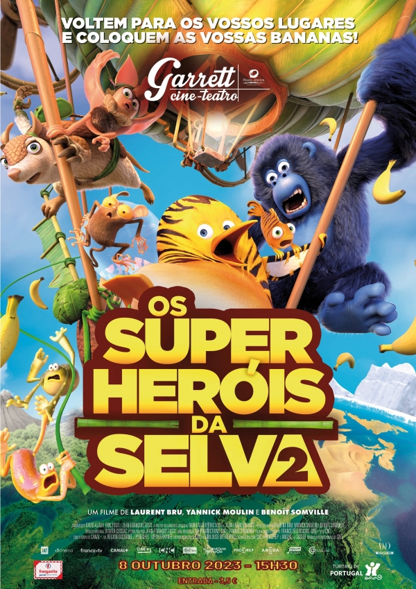 Cinema "Os Super-Heróis da Selva 2"