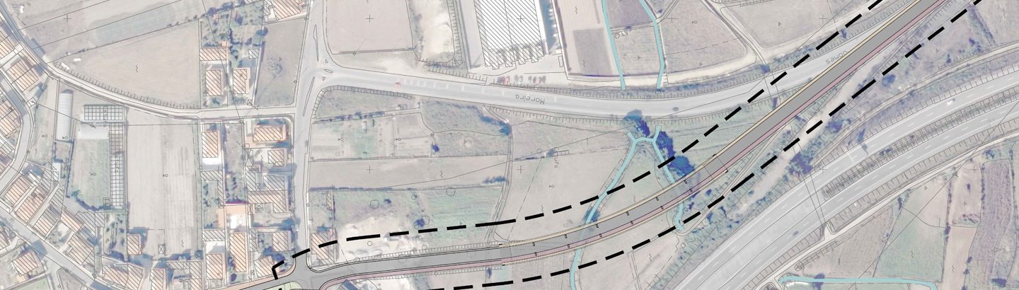 Trabalhos de conclusão do prolongamento da Via B