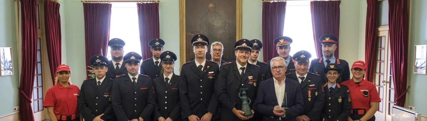 Aires Pereira recebe delegação de bombeiros alemães