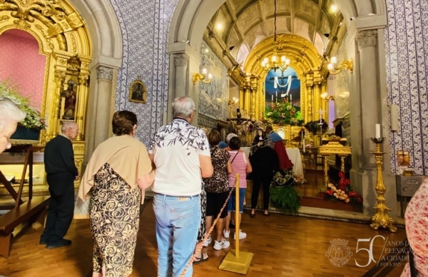 Utentes participam na Festa de Nossa Senhora das Dores