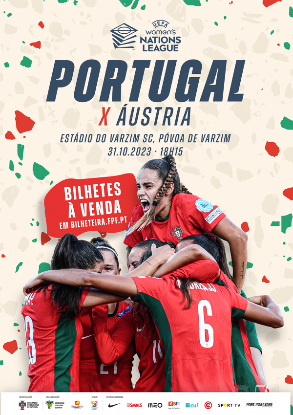 Jogo da Seleção Feminina de Futebol: Portugal x Áustria - C.M. da