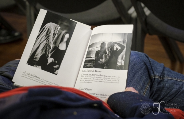 Laçamento do livro No Silêncio do Olhar há Palavras