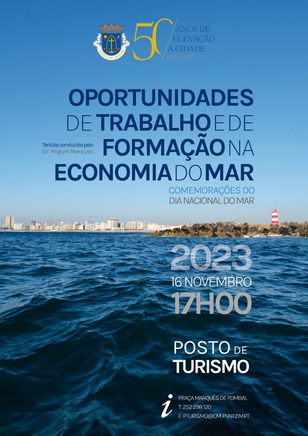 Tertúlia "Oportunidades de Trabalho e de Formação na Economia do Mar"