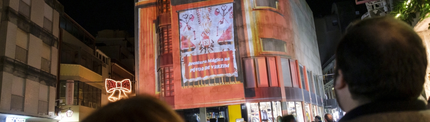 Espetáculo gratuito de vídeo mapping na Póvoa de Varzim