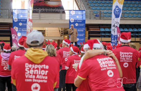 Mais de 300 pessoas na festa do Desporto Sénior