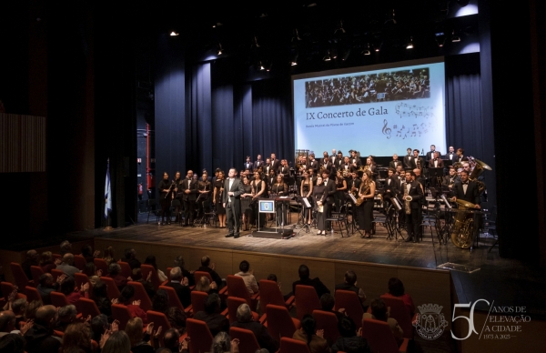 Cine-Teatro Garrett recebe Concerto de Gala da Banda Musical