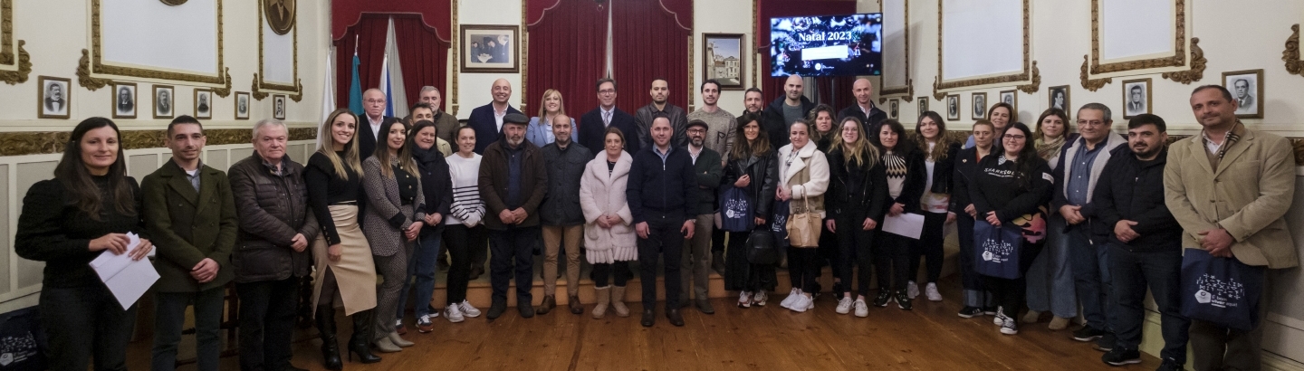 Entrega de prémios do sorteio da Associação Empresarial