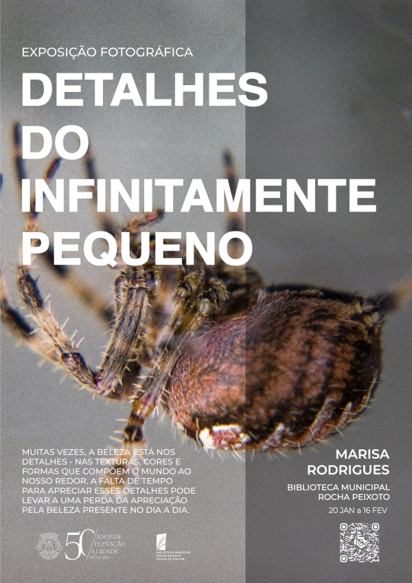 Exposição “Detalhes do infinitamente pequeno”