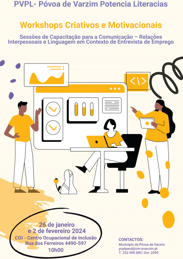Workshops "Criativos e Motivacionais"