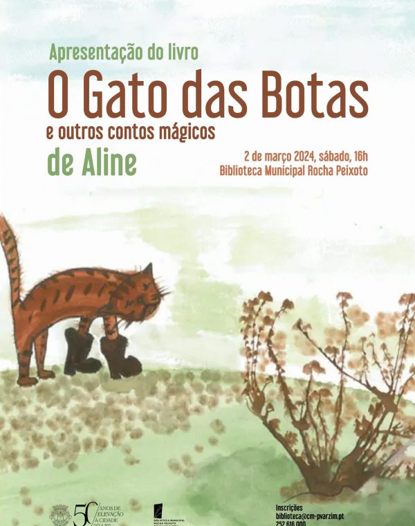 Apresentação do livro infantil “O Gato das Botas e outros contos mágicos”