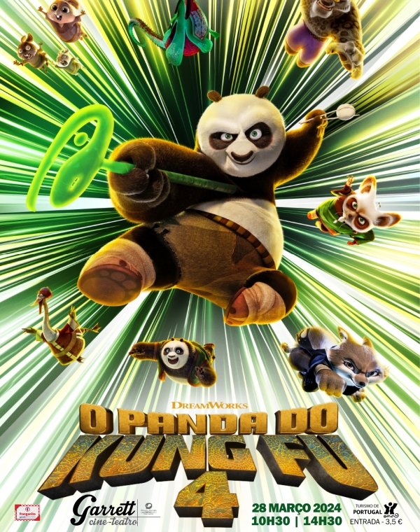 Cinema "O Panda do Kung Fu 4"