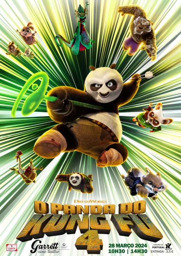 Cinema "O Panda do Kung Fu 4"