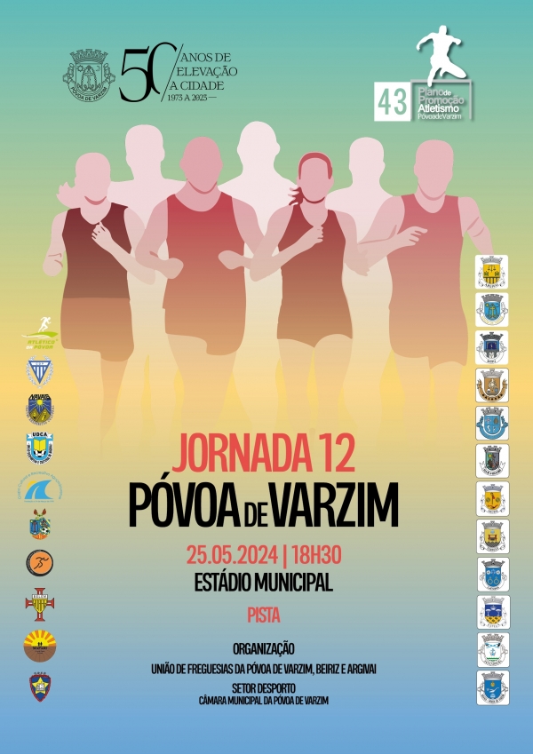 12.ª Jornada do Plano de Promoção de Atletismo