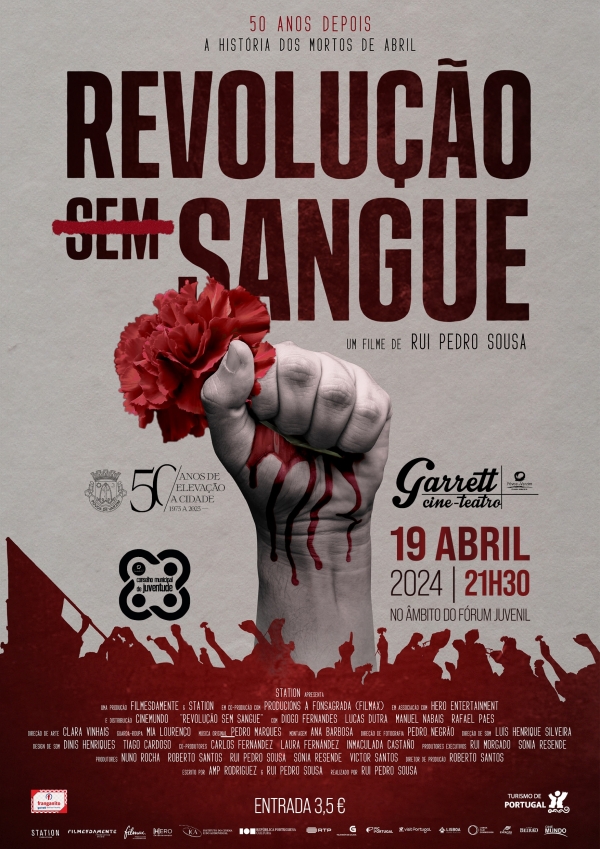 Cinema "Revolução sem sangue"